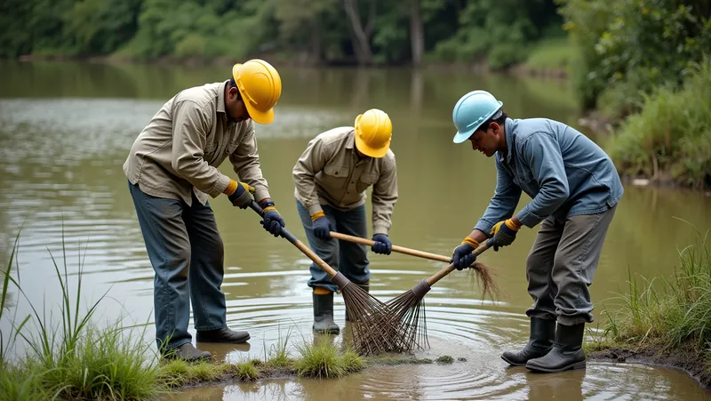 desbrozar en aguas residuales, comprendiendo su importancia y métodos