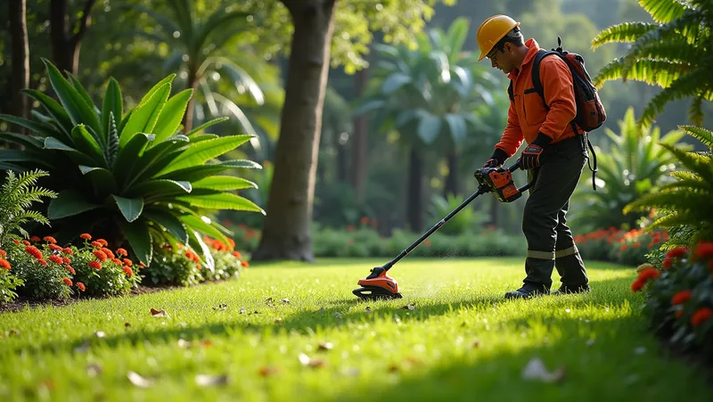 desbrozar jardín con facilidad en ecuador